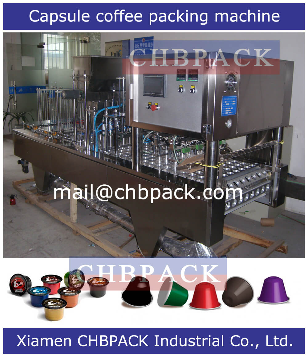 coffee capsule packaging machine & filling machine, Automatic capsule
